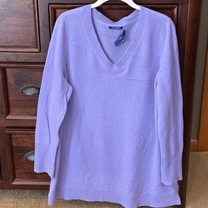 Violet cashmere sweater